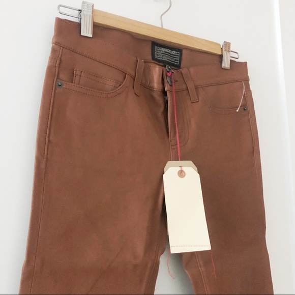 Current Elliott Ankle Skinny Leather Pants 26 NWT - Picture 5 of 5